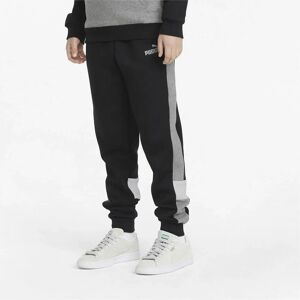 Puma Essentials+ Colorblock Black Kids Jogging Bottoms - Children's Tracksuit Bottoms Puma Essentials+ Colorblock Black Kids Jogging Bottoms - Children's Tracksuit Bottoms