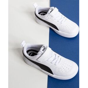 Puma Kids Sneakers - Synthetic Leather, Velcro, Black & White - Kids Shoes Puma Kids Sneakers - Synthetic Leather, Velcro, Black & White - Kids Shoes