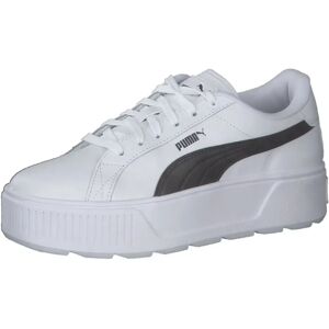 Baskets en cuir blanc Puma Karmen L - Baskets - Publicité Baskets en cuir blanc Puma Karmen L - Baskets - Publicité