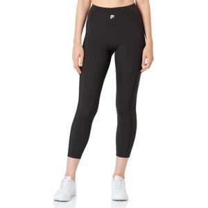 FILA Leggings Negros Cintura Alta 7/8 - Mujer FILA Leggings Negros Cintura Alta 7/8 - Mujer