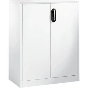 C+P Stahlschrank - 3 Böden, abschließbar, Weiß C+P Stahlschrank - 3 Böden, abschließbar, Weiß