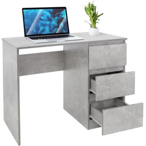 ML-DESIGN Szary 3-szuflady Biurko - Nowoczesny Mebel Biurowy ML-DESIGN Szary 3-szuflady Biurko - Nowoczesny Mebel Biurowy