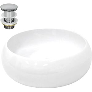 Lavabo Rond en Céramique ECD Germany - Design Moderne et Haut de Gamme - Publicité Lavabo Rond en Céramique ECD Germany - Design Moderne et Haut de Gamme - Publicité