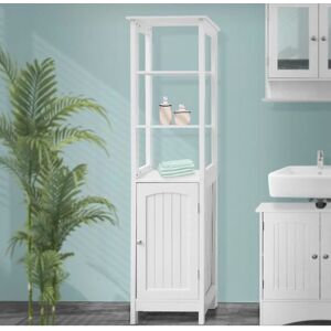 ML-Design Badkamerkast - Wit, 40x160x32 cm, Met Planken ML-Design Badkamerkast - Wit, 40x160x32 cm, Met Planken