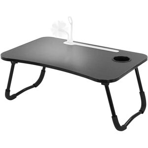 ML-DESIGN Tavolo per laptop - 60x40cm, USB, Porta bicchieri, Pieghevole ML-DESIGN Tavolo per laptop - 60x40cm, USB, Porta bicchieri, Pieghevole