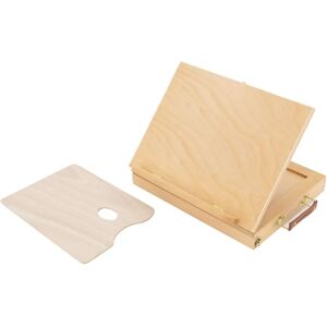 ECD GERMANY Tragbarer Holz-Tischstaffelei mit Schublade - Kunststütze ECD GERMANY Tragbarer Holz-Tischstaffelei mit Schublade - Kunststütze