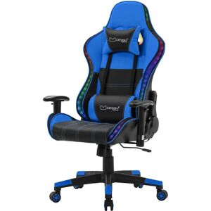 ML-Design Gaming Stoel - RGB LED, Bluetooth, Verstelbaar, 180° Kanteling ML-Design Gaming Stoel - RGB LED, Bluetooth, Verstelbaar, 180° Kanteling