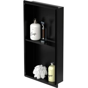 LUXEBATH Edelstahl Duschnische - Versteckter Rahmen 2 Ebenen LUXEBATH Edelstahl Duschnische - Versteckter Rahmen 2 Ebenen