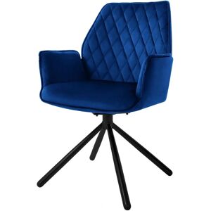 ML-Design Silla Giratoria Azul Oscuro - Vida Moderna y Ergonómica ML-Design Silla Giratoria Azul Oscuro - Vida Moderna y Ergonómica