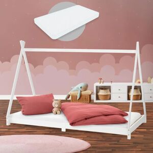 Kinderbed ML Design - Dennenhouten, Hypoallergeen Schuimmatras, 90x200cm Kinderbed ML Design - Dennenhouten, Hypoallergeen Schuimmatras, 90x200cm