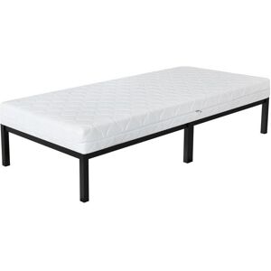 Struttura Letto ML-Design - Nero 90x200cm con Doghe Struttura Letto ML-Design - Nero 90x200cm con Doghe