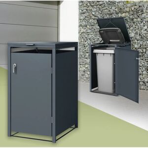 ML-Design Stalen Tuinprullenbak Deksel - 240L ML-Design Stalen Tuinprullenbak Deksel - 240L