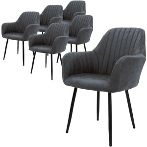 ML-Design 6 Ergonomiczne Krzesła Jadalne - Nowoczesny Styl do Domu i Biura ML-Design 6 Ergonomiczne Krzesła Jadalne - Nowoczesny Styl do Domu i Biura