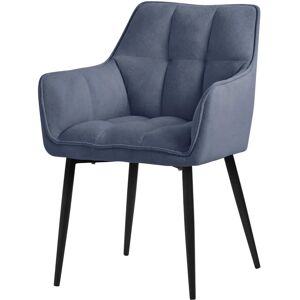 ML-Design Niebieskie ergonomiczne krzesło do jadalni ML-Design Niebieskie ergonomiczne krzesło do jadalni