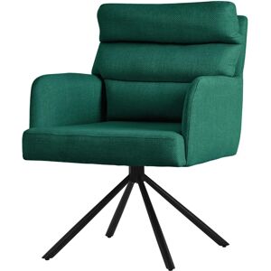 Chaise de Bureau ML-DESIGN - Pivotante Vert Foncé - Confort Ergonomique - Publicité Chaise de Bureau ML-DESIGN - Pivotante Vert Foncé - Confort Ergonomique - Publicité