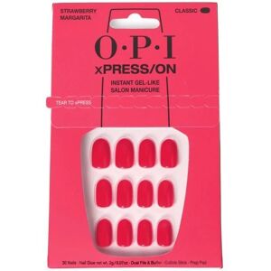 OPI Strawberry Margarita Artificial Nails - 14 Day Gel Effect - Unisex OPI Strawberry Margarita Artificial Nails - 14 Day Gel Effect - Unisex