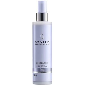 Spray bifasique protecteur UV de System Professional LuxeBlond - Protection capillaire - Publicité Spray bifasique protecteur UV de System Professional LuxeBlond - Protection capillaire - Publicité