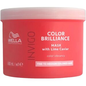 Wella Professionals Invigo Brilliance Mask - Fine To Medium Coloured Hair - Hair Mask Wella Professionals Invigo Brilliance Mask - Fine To Medium Coloured Hair - Hair Mask