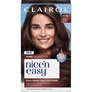 Clairol - Nice n' Easy Pure Brunettes - 4PB - Hair Colour Clairol - Nice n' Easy Pure Brunettes - 4PB - Hair Colour