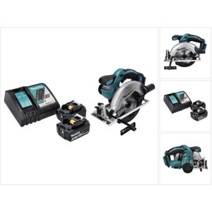 Makita DSS 611 Sega circolare a batteria - 165mm, 2x batterie 18V Makita DSS 611 Sega circolare a batteria - 165mm, 2x batterie 18V