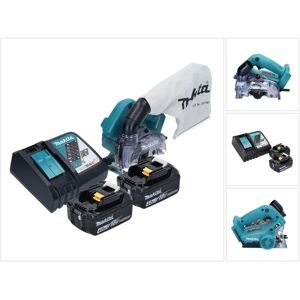 Makita DCC 500 Scie Circulaire Sans Balais - 18V, 125mm, 2x Batteries 4.0Ah - Publicité Makita DCC 500 Scie Circulaire Sans Balais - 18V, 125mm, 2x Batteries 4.0Ah - Publicité