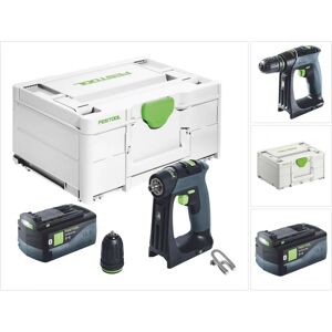 Perceuse-visseuse sans fil Festool CXS 18 - 18V, 2 vitesses - Publicité Perceuse-visseuse sans fil Festool CXS 18 - 18V, 2 vitesses - Publicité