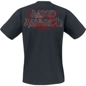Amon Amarth Crows And Wolves T-skjorte - Mann - Svart Amon Amarth Crows And Wolves T-skjorte - Mann - Svart