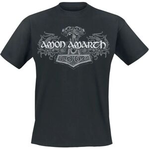 Amon Amarth - Wikingerpferde - Kurzes T-Shirt - Herren - Schwarz - 4XL Amon Amarth - Wikingerpferde - Kurzes T-Shirt - Herren - Schwarz - 4XL