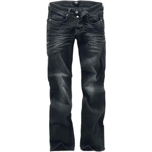 Black Premium Johnny - Slim Bootcut Farkut - Keskikorkea Vyötärö Black Premium Johnny - Slim Bootcut Farkut - Keskikorkea Vyötärö