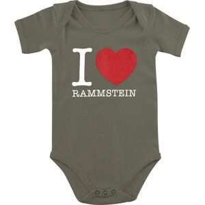 Rammstein Kids - I Love Rammstein Body - Unisex - 50/56 74/80 - Body Rammstein Kids - I Love Rammstein Body - Unisex - 50/56 74/80 - Body