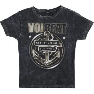 Volbeat Kids Rewind Replay Rebound Unisex T-paita - Antrasiitti Volbeat Kids Rewind Replay Rebound Unisex T-paita - Antrasiitti