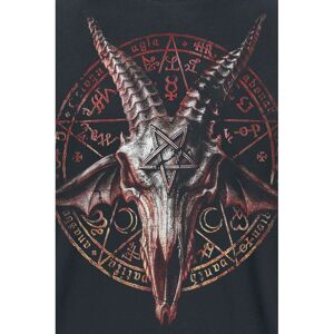 Alchemy England Devil Goat Kurzarm-T-Shirt für Herren - 4XL - Schwarz Alchemy England Devil Goat Kurzarm-T-Shirt für Herren - 4XL - Schwarz
