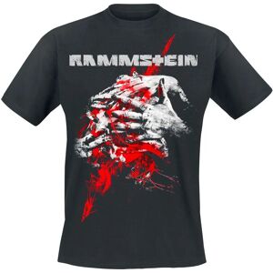 Rammstein Model 270875 Økologisk Bomuld Kortærmet T-Shirt - Mænd - Sort Rammstein Model 270875 Økologisk Bomuld Kortærmet T-Shirt - Mænd - Sort