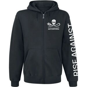 Rise Against Sea Shepherd Sweatshirt - S-3XL - Svart Rise Against Sea Shepherd Sweatshirt - S-3XL - Svart