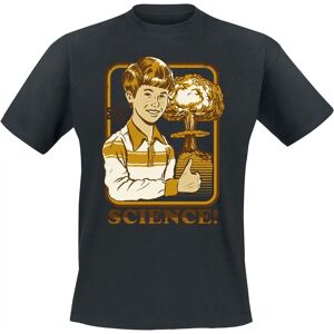 Steven Rhodes Science! Kurzarm T-Shirt - Herren - Schwarz Steven Rhodes Science! Kurzarm T-Shirt - Herren - Schwarz