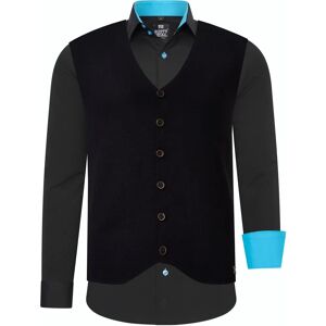 RUSTY NEAL Lange mouwen overhemd met vest - Casual RUSTY NEAL Lange mouwen overhemd met vest - Casual