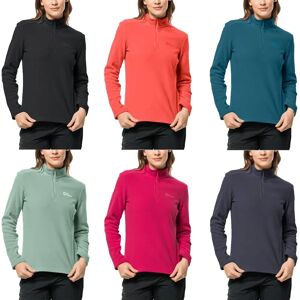 Jack Wolfskin Taunus Half Zip Fleece - Rose Dawn - Pullover Jack Wolfskin Taunus Half Zip Fleece - Rose Dawn - Pullover