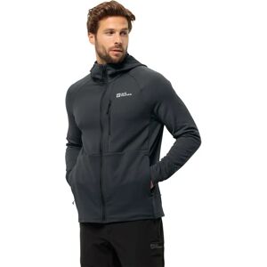 JACK WOLFSKIN KOLBENBERG HOODED FZ M - Stretch fleece jacket JACK WOLFSKIN KOLBENBERG HOODED FZ M - Stretch fleece jacket