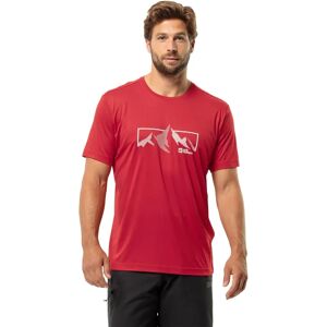 Jack Wolfskin Peak Graphic T-Shirt - Quick-Drying, Breathable, Lightweight Jack Wolfskin Peak Graphic T-Shirt - Quick-Drying, Breathable, Lightweight