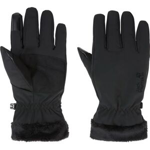 Jack Wolfskin Black Windproof Gloves - Highloft, XS Jack Wolfskin Black Windproof Gloves - Highloft, XS