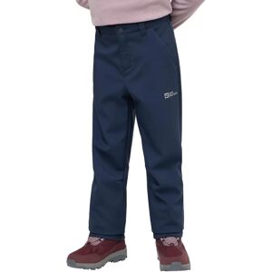 Jack Wolfskin Fourwinds Kids Softshell Pants - Night Blue Jack Wolfskin Fourwinds Kids Softshell Pants - Night Blue