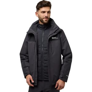 Jack Wolfskin A618586350 Heren 3-in-1 Jas - Het hele jaar Jack Wolfskin A618586350 Heren 3-in-1 Jas - Het hele jaar