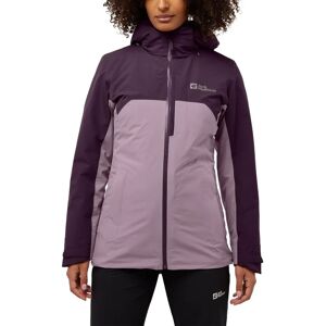 JACK WOLFSKIN HUNBERG 3IN1 JKT W - Jacket, Recycled, Women, Lila JACK WOLFSKIN HUNBERG 3IN1 JKT W - Jacket, Recycled, Women, Lila