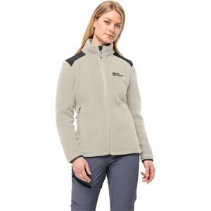 Jack Wolfskin Kammweg Pile Full Zip Fleece - Seal - Trekking Jacket Jack Wolfskin Kammweg Pile Full Zip Fleece - Seal - Trekking Jacket