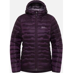 Jack Wolfskin Womens Passamani Hooded Packable Padded Jacket - Midnight Plum - Jacket Jack Wolfskin Womens Passamani Hooded Packable Padded Jacket - Midnight Plum - Jacket