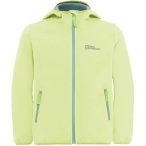 Jack Wolfskin Fourwinds Jacket Kids - Softshell, Green, Water-resistant - Childrens' Outdoor Coat Jack Wolfskin Fourwinds Jacket Kids - Softshell, Green, Water-resistant - Childrens' Outdoor Coat