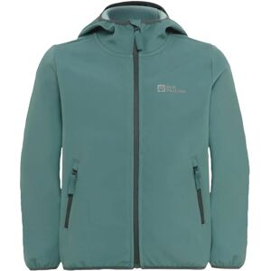 Jack Wolfskin FOURWINDS JACKET Kids Softshell Jacket - Green - Outdoor Sport Jack Wolfskin FOURWINDS JACKET Kids Softshell Jacket - Green - Outdoor Sport