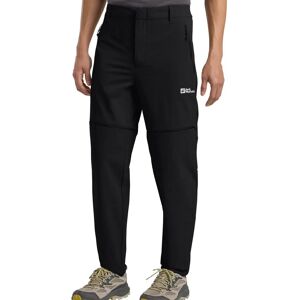 Jack Wolfskin Hikeout Zip Off Nadrág M - Fekete - Méret 54 Jack Wolfskin Hikeout Zip Off Nadrág M - Fekete - Méret 54