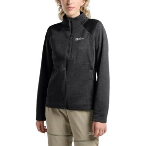 JACK WOLFSKIN TAIGA FZ W - Fleecekappa - Svart - Sportig JACK WOLFSKIN TAIGA FZ W - Fleecekappa - Svart - Sportig