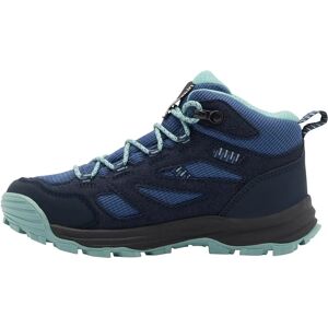 Jack Wolfskin VOJO TOUR TEXAPORE MID K - Kinder Wanderschuh, Blau Jack Wolfskin VOJO TOUR TEXAPORE MID K - Kinder Wanderschuh, Blau